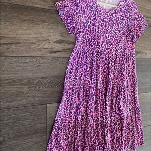 Lilly Pulitzer dress size medium pink and purple 38 inches top to bottom
